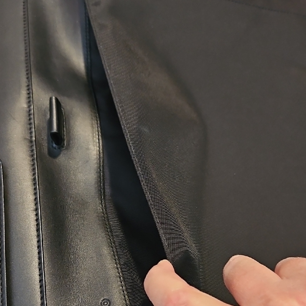 Coach Black Leather Document Folio - image 6